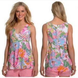 Lilly Pulitzer Noisey Posey Top | Size Small